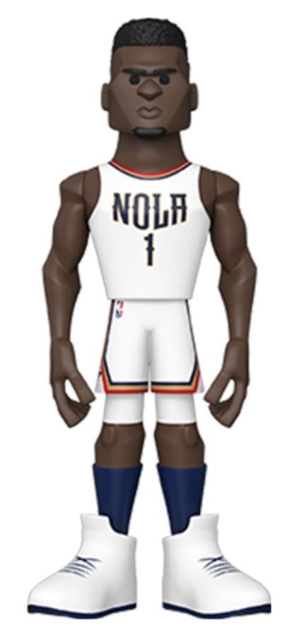NBA: Pelicans - Zion Williamson US Exclusive 12in Vinyl Gold Figure