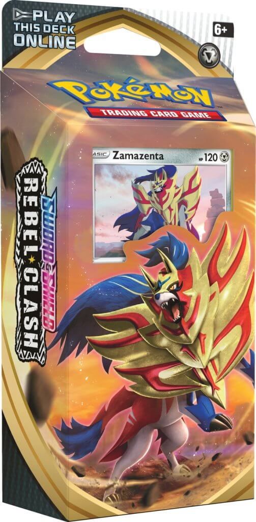 POKÉMON TCG Sword and Shield- Rebel Clash Theme Deck Zamazenta