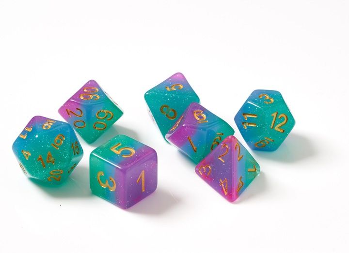 Sirius Dice Northern Lights Polyhedral Dice Set