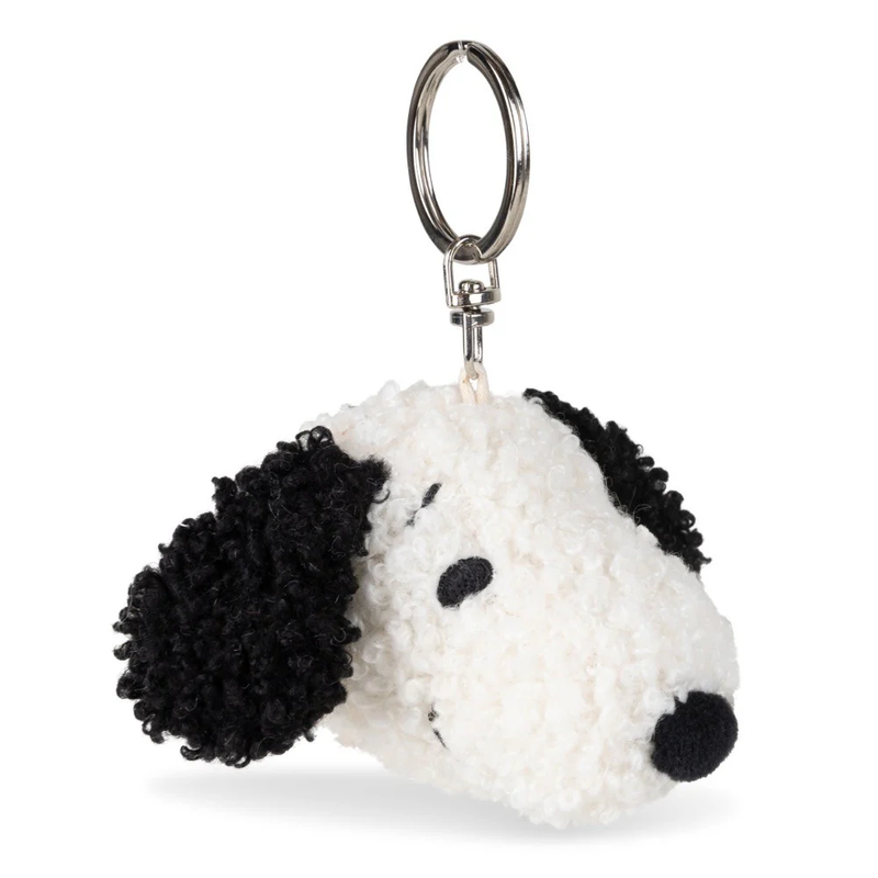 Peanuts: Snoopy Head Teddy Cream Keychain