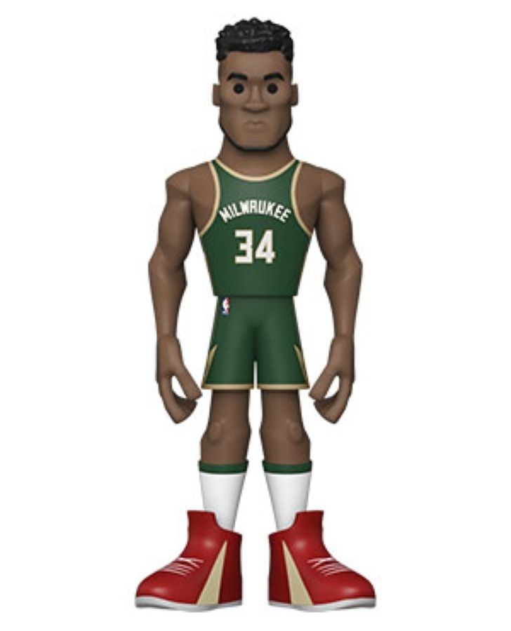 NBA: Bucks - Giannis Antetokounmpo (Chance of Chase) 5in Vinyl Gold Figure