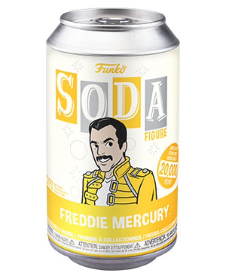 Queen - Freddie Mercury (Chance of Chase) Vinyl Soda Figure