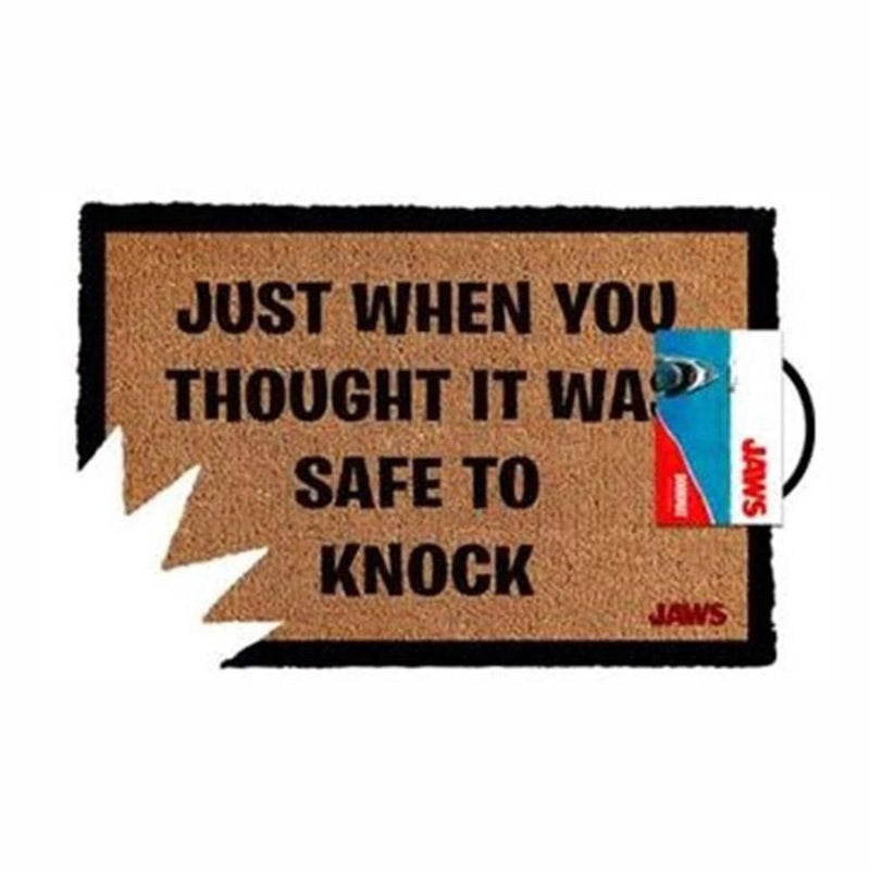 Jaws - Safe To Knock Doormat