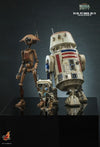 Star Wars: The Book of Boba Fett - R5-D4, Pit Droid, and BD-72 1:6 Scale Figure Set