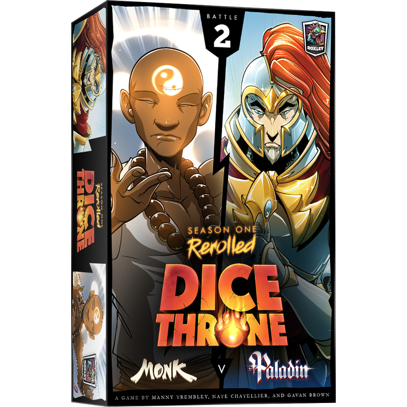 Dice Throne Season 1 Rerolled Monk v Paladin Box 2