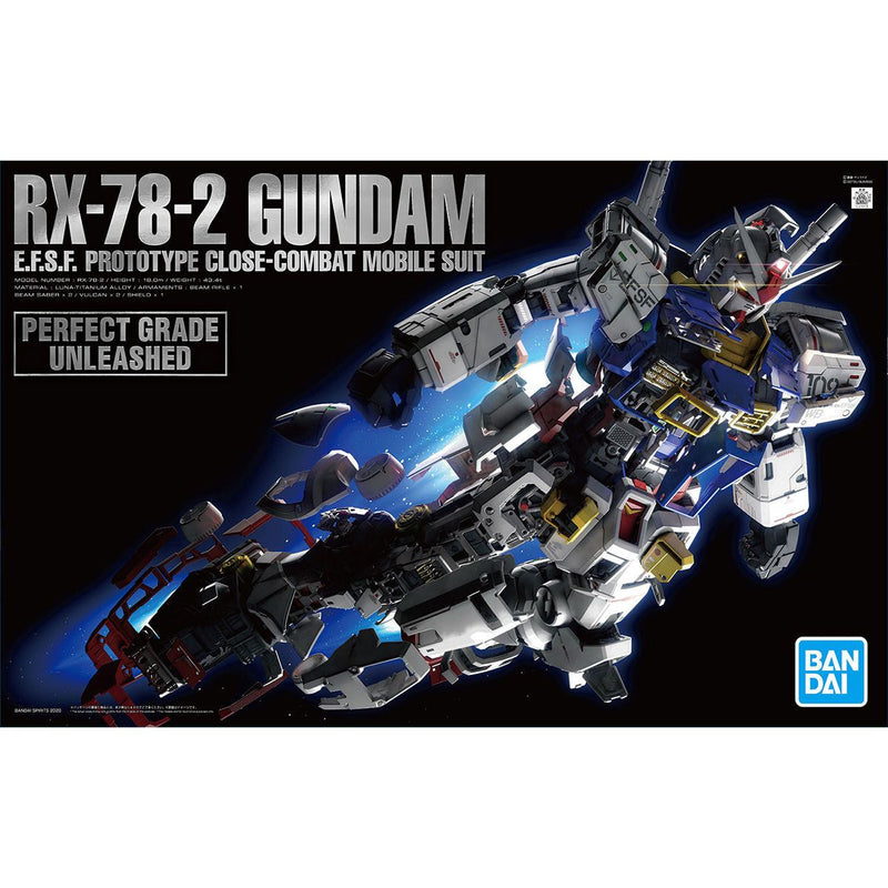PG UNLEASHED 1/60 RX-78-2 GUNDAM Model Kit