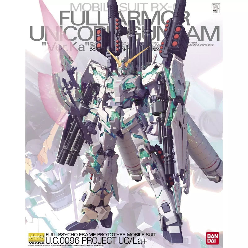 MG 1/100 Rx-0 Full Armor Unicorn Gundam Ver. Ka Model Kit
