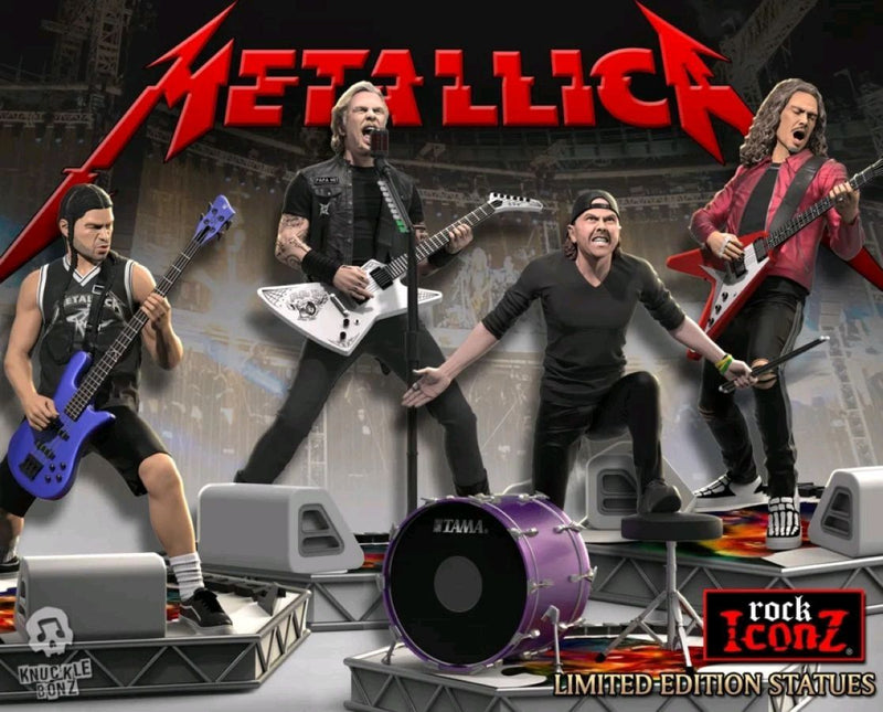 Metallica - Rock Iconz Statue Set of 4