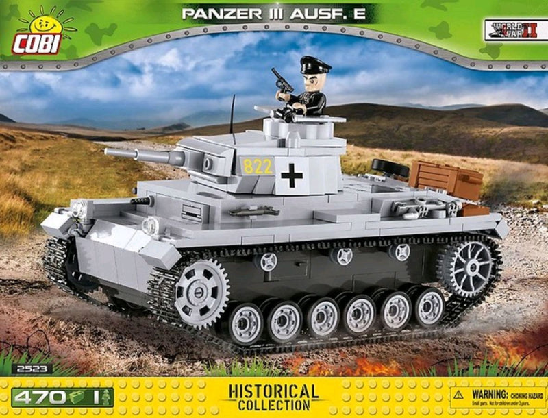 World War II - Pzkpfw III Ausf.E (475 pieces)