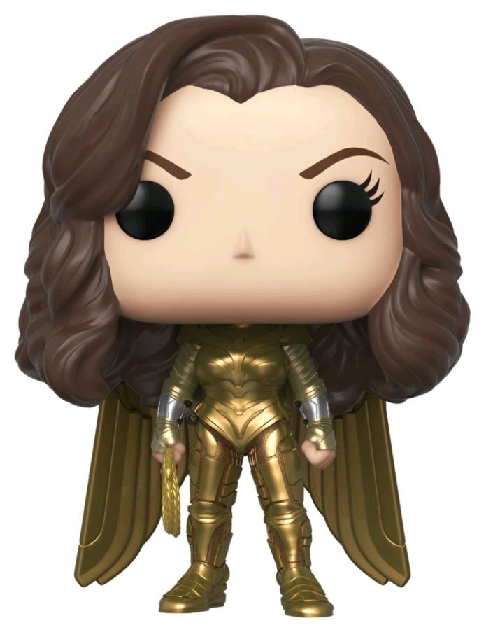 Wonder Woman: 1984 - Wonder Woman Gold No Helmet (US Exclusive) Pop! Vinyl Figure