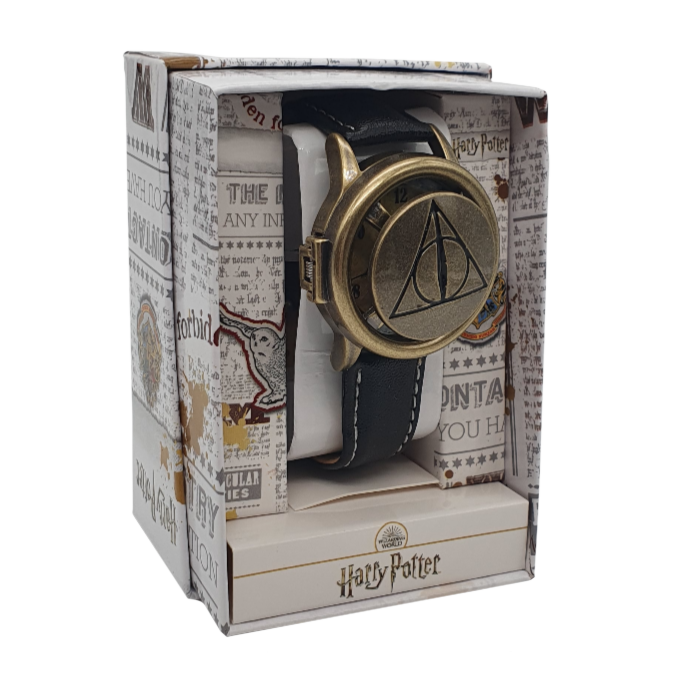 Harry Potter - Deathly Hallows Spinning Top Adult Watch