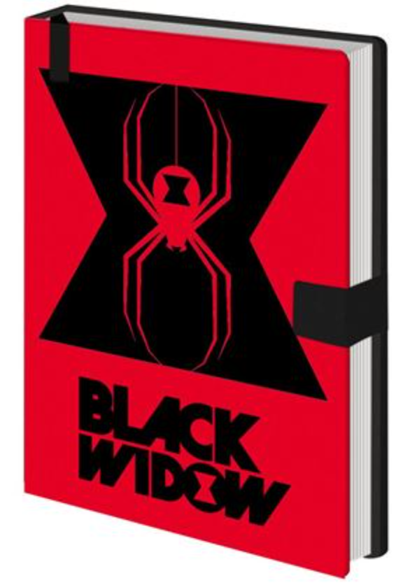 Black Widow - Black Widow Licensed Premium Notebook
