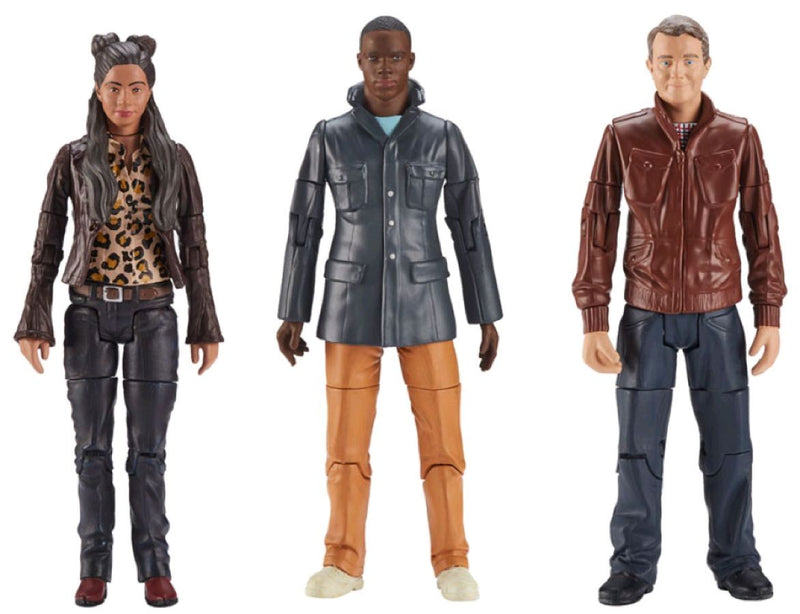 Doctor Who - Thirteenth Doctor Companions Action Figure 3-pack