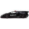Hyperspec - 2017 Lamborghini Veneno Black 1:24 Scale