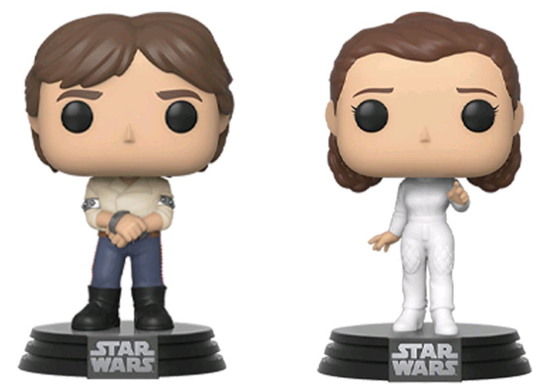Star Wars - Han & Leia Pop! Vinyl 2 Pack