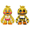 Five Nights at Freddys - Nightmare Chica & Toy Chica Snap Figure 2 Pack