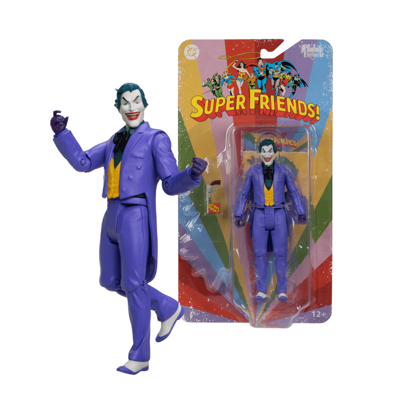 DC Comics - The Joker Super Friends Retro 6 Inch Action Figure