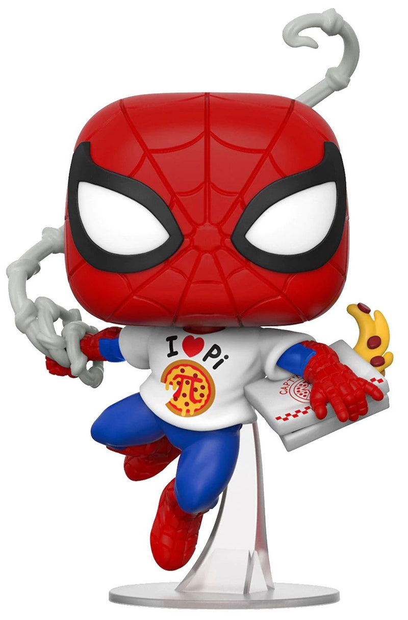 SpiderMan - Peter Parker With Pi Shirt US Exclusive Pop! Vinyl Figure