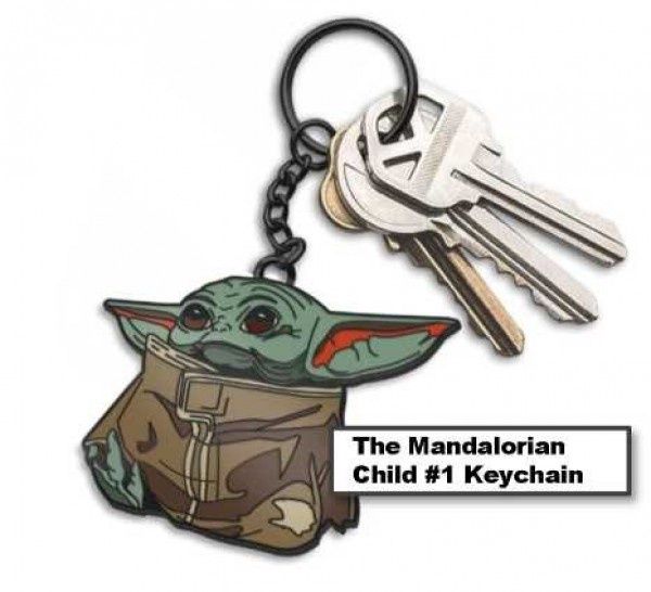 The Mandalorian - The Child Seated Keychain
