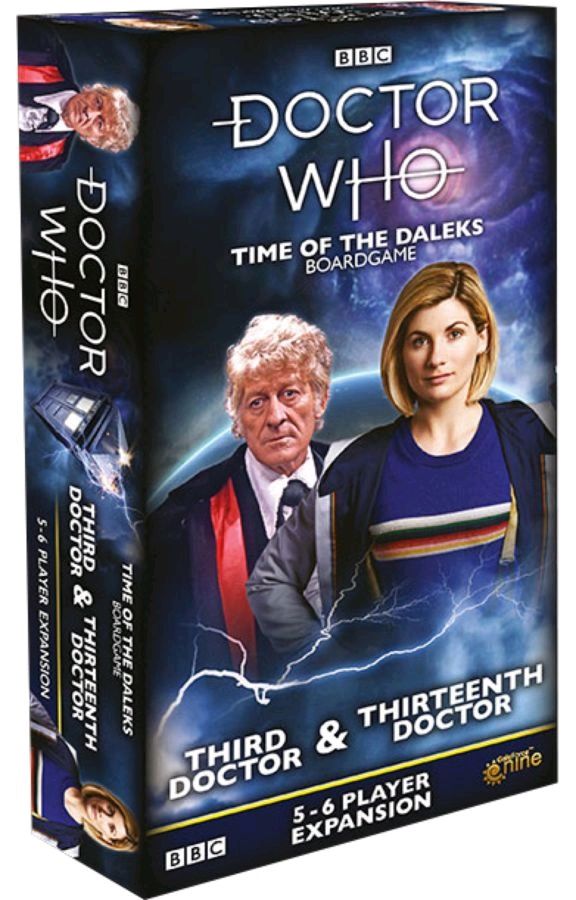 Doctor Who - Time of the Daleks Third, Eighth & Thirtheenth Doctor Expansion
