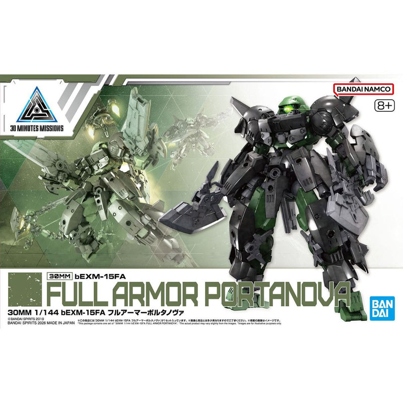 30MM 1/144 Bexm-15FA Full Armor Portanova Model Kit