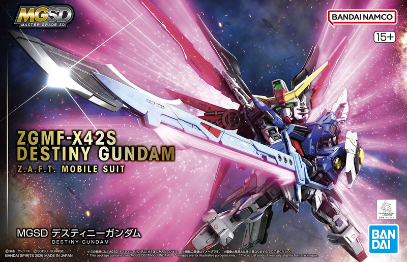 MGSD Destiny Gundam Model Kit