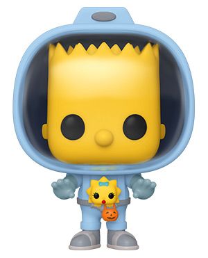 The Simpsons - Bart with Chestburster Maggie Pop! Vinyl Figure
