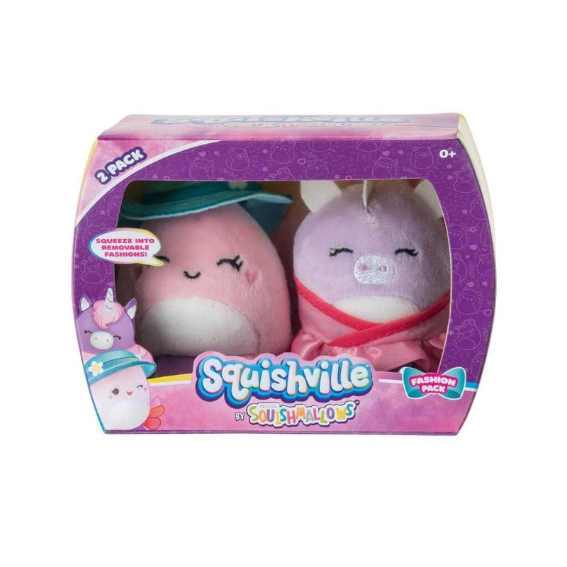 SQUISHMALLOWS SQUISHVILLE - Mini Plush Mini Squishmallow 2 Pack (Random)