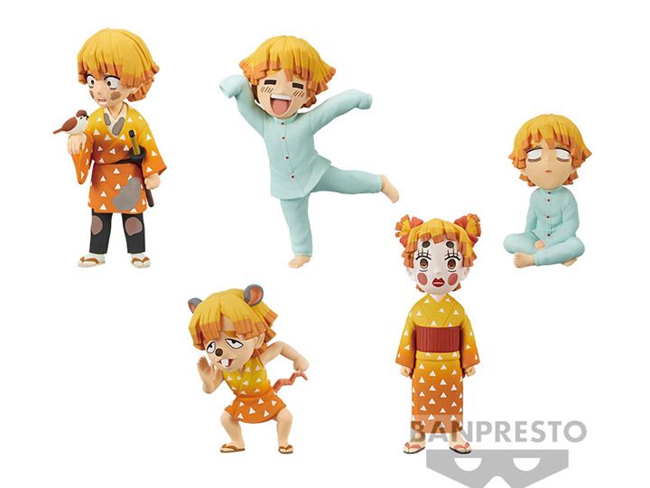 Demon Slayer - Zenitsu Agatsuma Collection Assorted World Collectable Figure (Single)