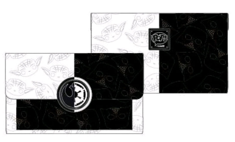 Star Wars - Black & White Yoda and Darth Vader Purse