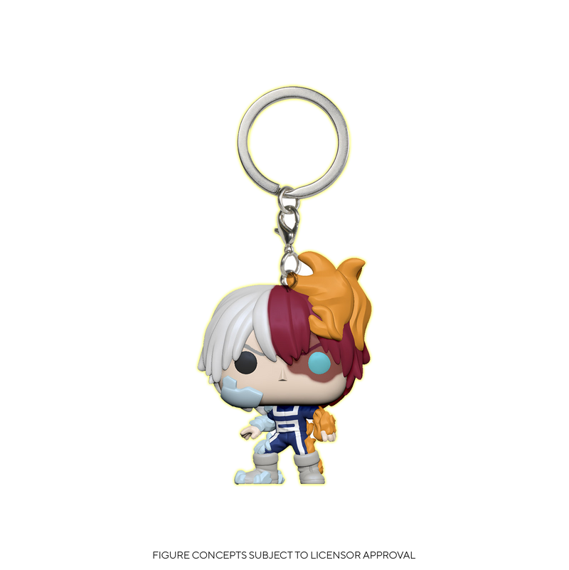 My Hero Academia - Todoroki Glow Pop! Keychain