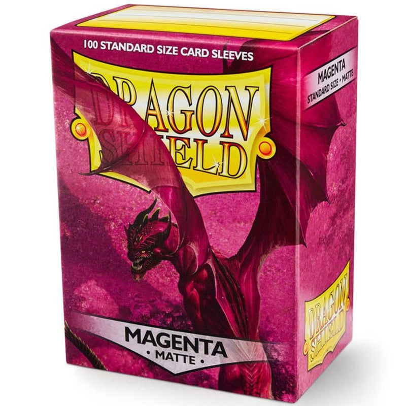 Dragon Shield: Magenta Sleeves 100 (Standard Size)