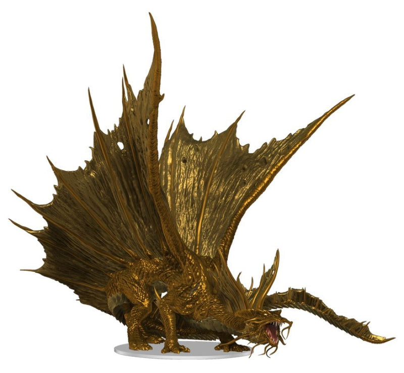 Dungeons & Dragons - Icons of the Realms Adult Gold Dragon Premium Figure