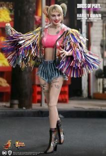 Birds of Prey - Harley Quinn Caution Tape Jacket 1:6 Scale 12