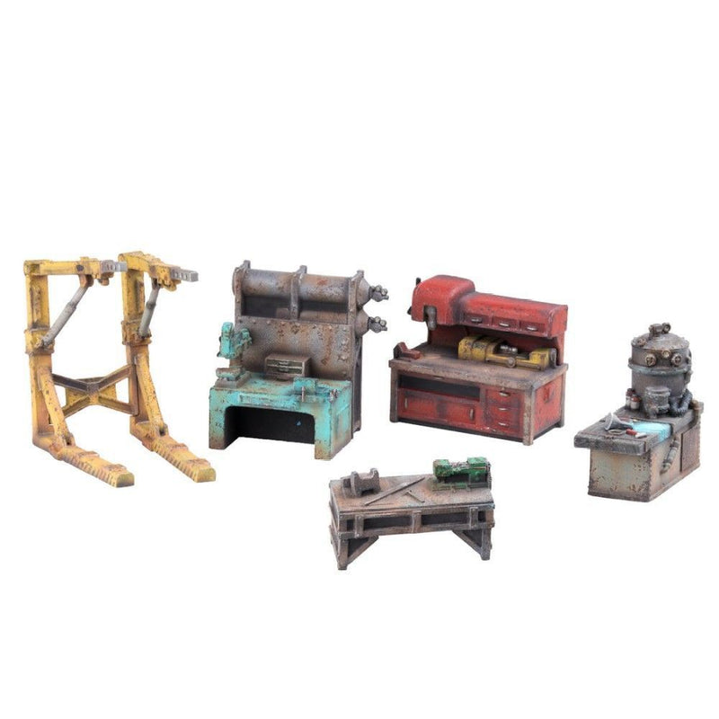 Fallout Wasteland Warfare Terrain Exp. Settlement Workbenches
