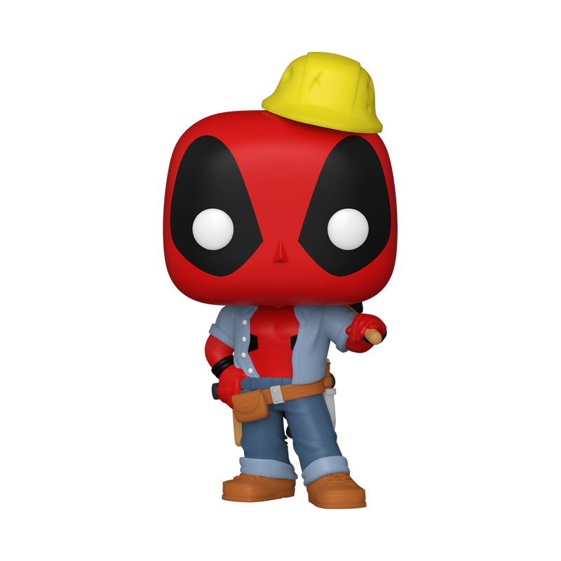 Deadpool - Construction Worker 30th Anniversary (US Exclusive) Pop! Vinyl Figure