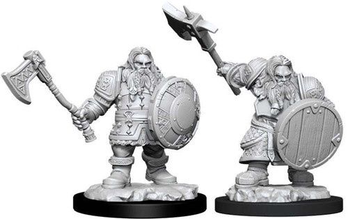 D&D Nolzurs Marvelous Unpainted Miniatures: Male Dwarf Fighter