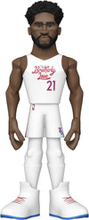 NBA: Philadelphia 76ers - Joel Embiid (Chance of Chase) 12in Vinyl Gold Figure