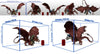 D&D Icons of the Realms Miniatures Gargantuan Tiamat