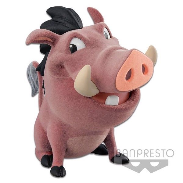 The Lion King - Fluffy Puffy Pumbaa Figure