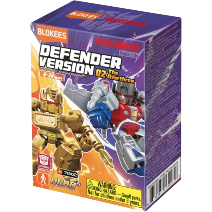 Transformers - Defender Version 02 The Overthrow Blind Box (Single)