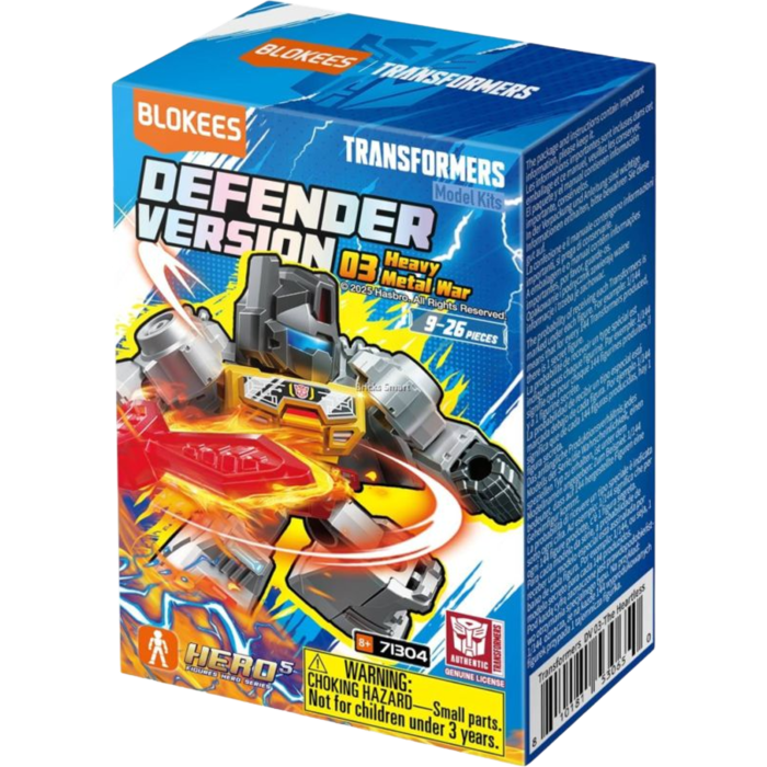 Transformers - Defender Version 03 Heavy Metal War Blind Box (Single)