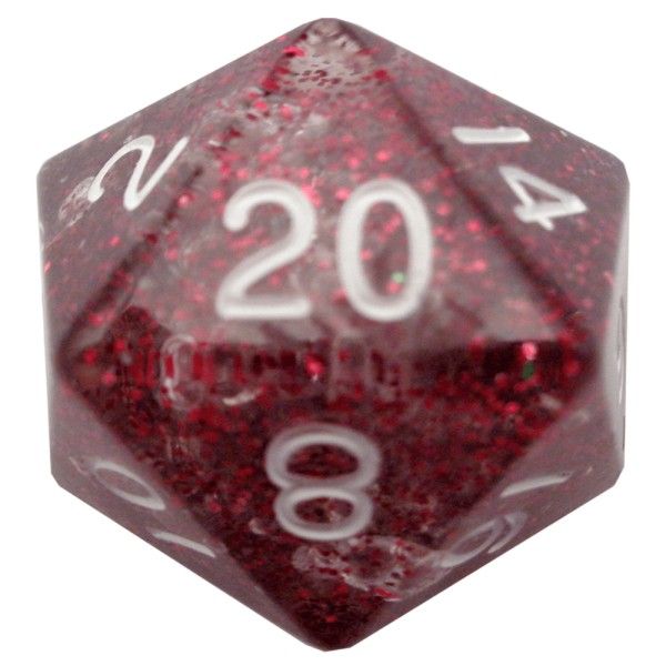 MDG - Mega Acrylic D20: Ethereal Light Purple