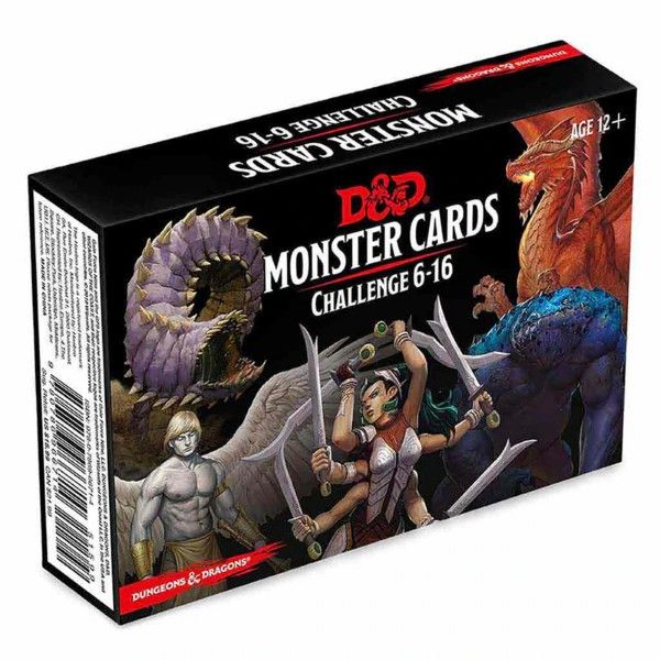 Dungeons & Dungeons - Spellbook Cards: Monster Deck 6-16