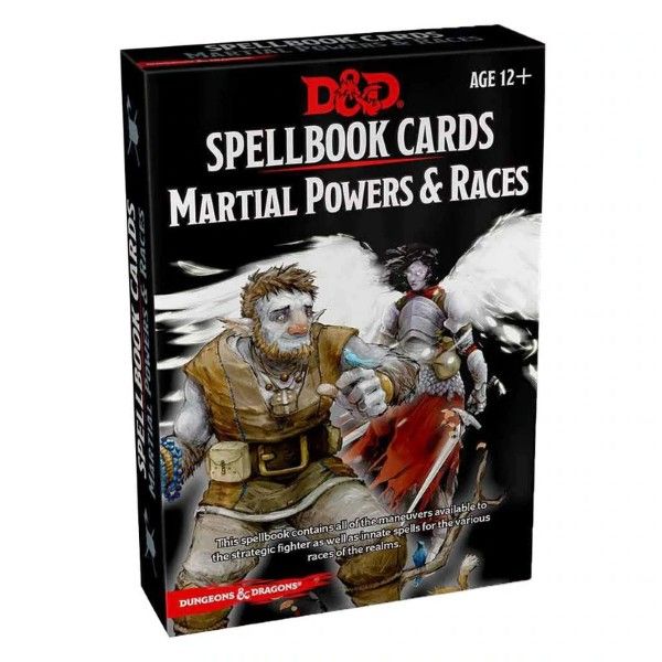 Dungeons & Dragons - Spellbook Cards: Martial Powers and Races