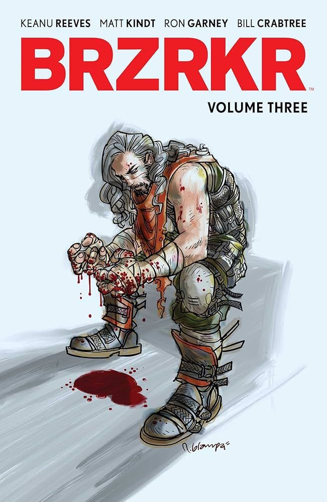 BRZRKR Volume 3 graphic novel softcover edition