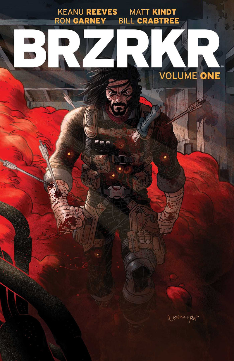 BRZRKR Volume 1 graphic novel hardcover edition