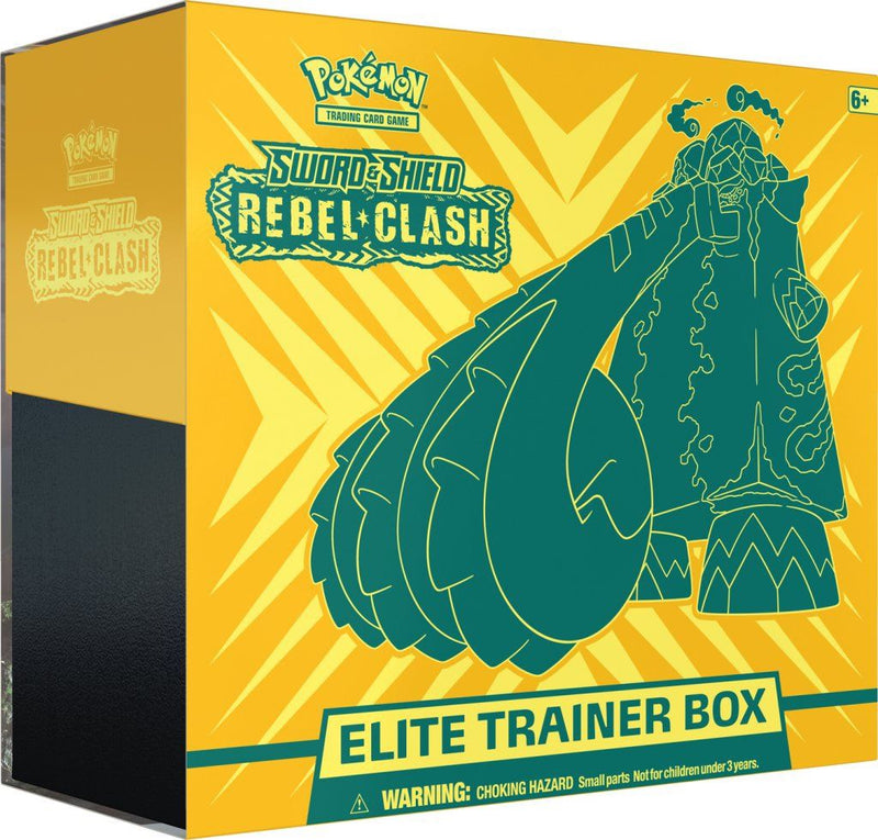 POKÉMON TCG Sword and Shield- Rebel Clash Trainer Box