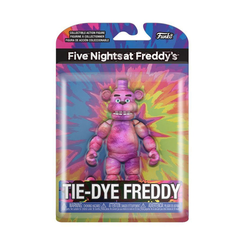 Five Nights at Freddys - Freddy Tie Dye 5in Action Figure