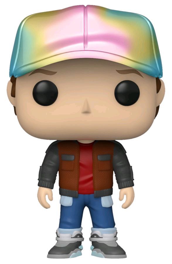 Back to the Future - Future Marty Metallic (US Exclusive) Pop! Vinyl Figure
